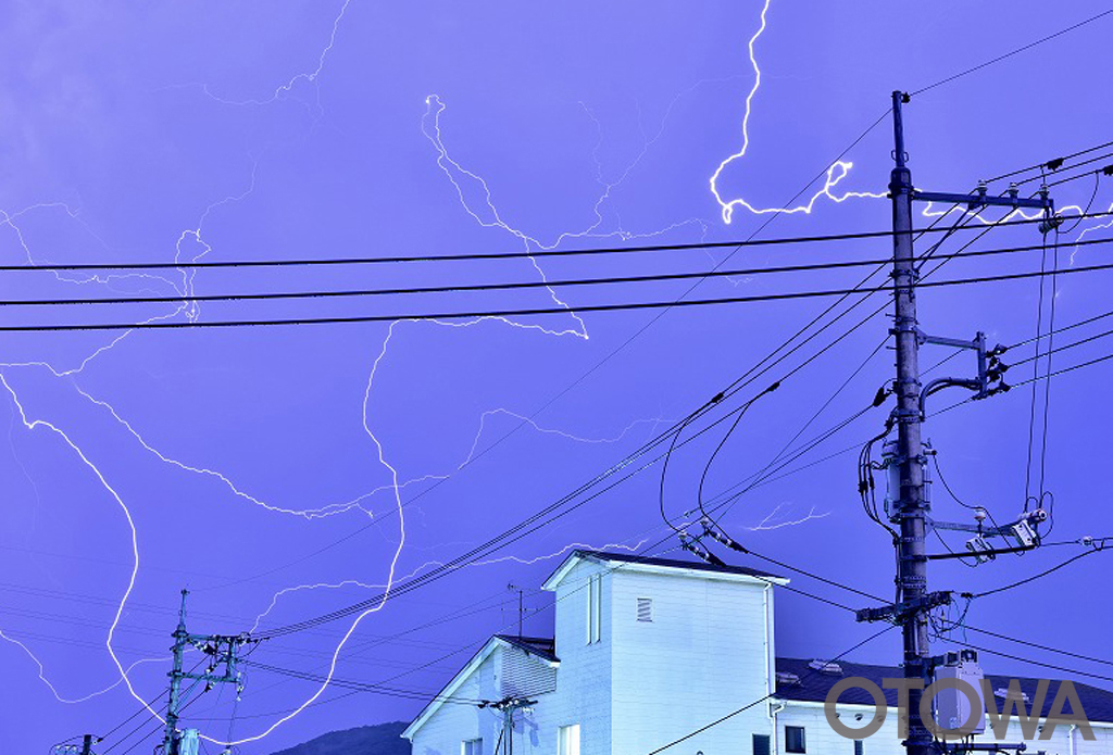 The 19th 雷写真コンテスト受賞作品 Bronze Prize -Scribbling Lightning-